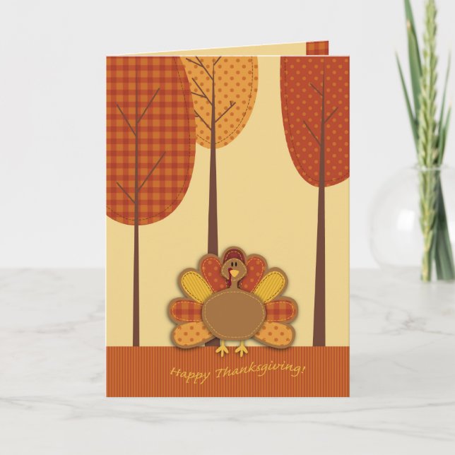 Wild Turkey Forest Card (Front)