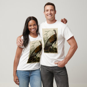 Wild Turkey (Male) from Audubon's Birds of America T-Shirt