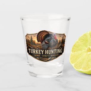 Wild turkey shot glass