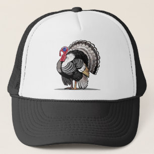 Wild turkey trucker hat