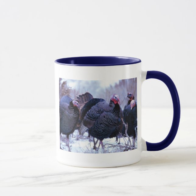 Wild Turkeys Mug (Right)