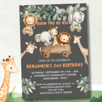 *Wild Two Jungle Safari 2nd Birthday Party