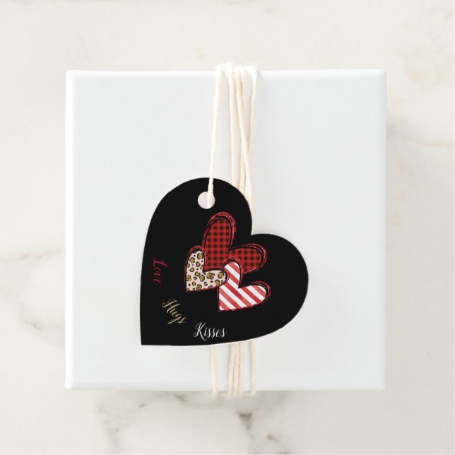 Wild valentine  favour tags (In Situ)