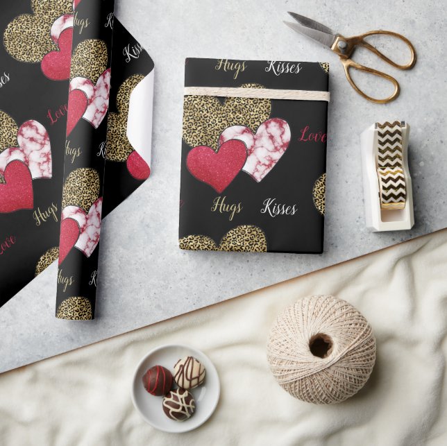 Wild valentine  wrapping paper (Crafts)