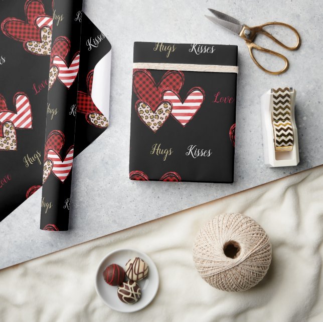 Wild valentine  wrapping paper (Crafts)