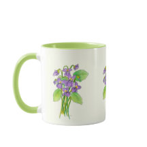 Wild Violets  Mug