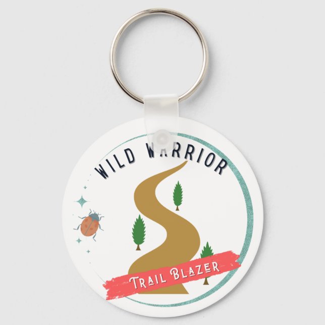 Wild Warrior Trail Blazer Key Ring (Front)