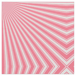 Wild watermelon Funky Sun Rays Background Fabric