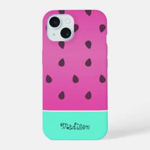 Wild Watermelon Slice Personalised iPhone Case