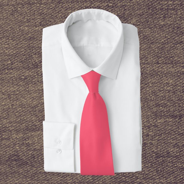 Wild Watermelon Solid Color Tie (Creator Uploaded)