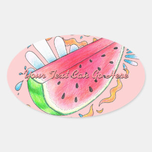 Wild Watermelon Stickers