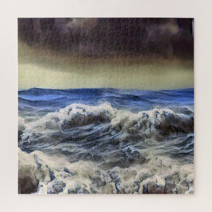 Wild waves at the ocean - Puzzle