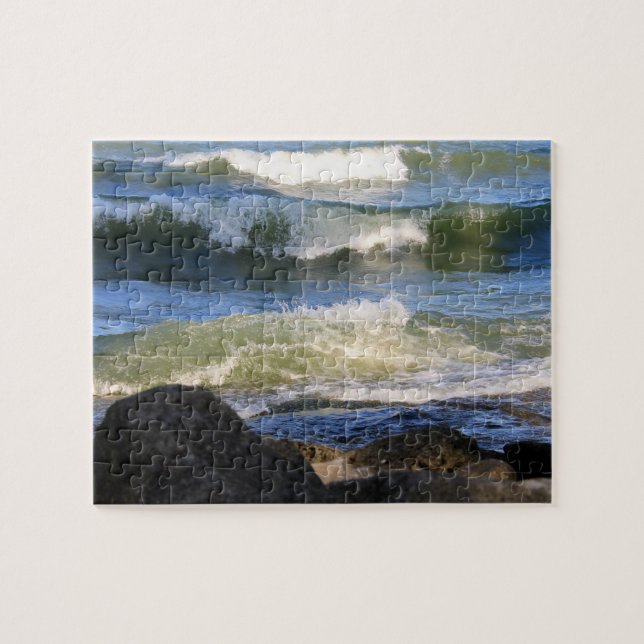 Wild Waves Jigsaw Puzzle (Horizontal)