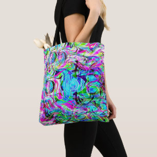 Wild waves....... tote bag