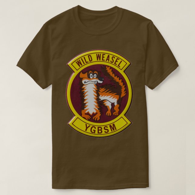 Wild Weasel  T-Shirt (Design Front)