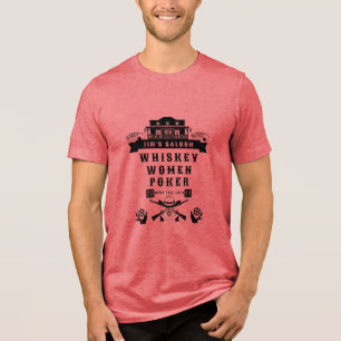 Wild West Americana Poker Tri-Blend Shirt