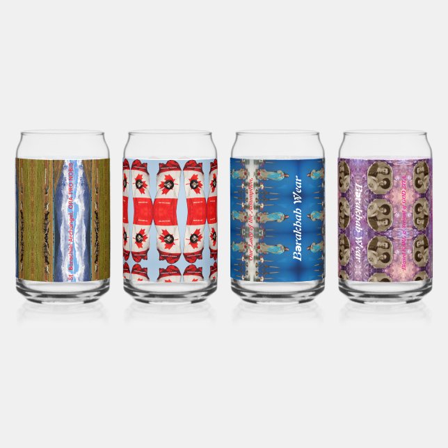 Wild West Beer Glasses Set (Front)