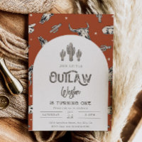 Wild West Birthday Invitation | Cowboy Invitation