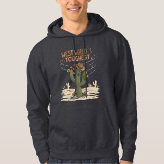 Wild West Cactus Cowboy Saguaro T-Shirt | Tough & Hoodie