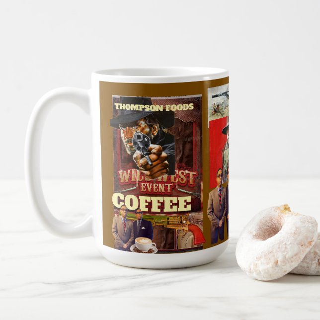 WILD WEST COFFEE MUG (With Donut)