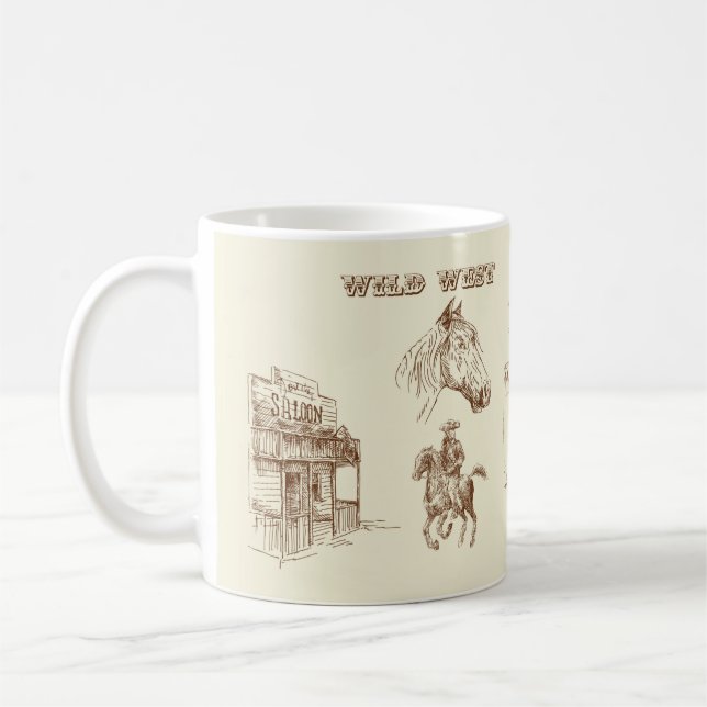 Wild West Coffee Mug (Left)