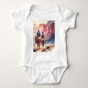 Wild West Cowboy  Baby Bodysuit