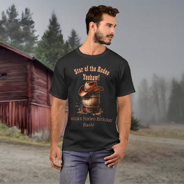 Wild west Cowboy Birthday T-Shirt (Creator Uploaded)