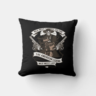 wild west cowboy culture the american legend wild cushion