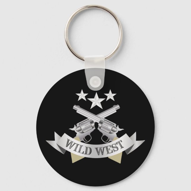 Wild West Key Ring (Front)