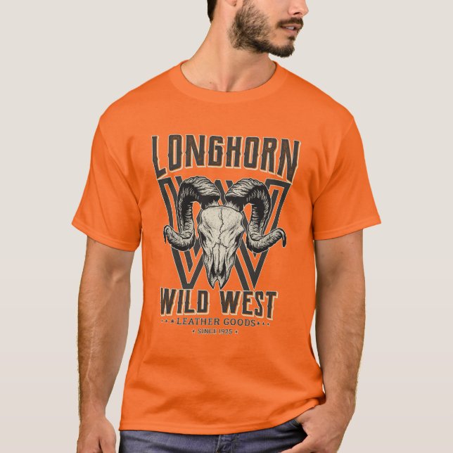 Wild West Leather Goods T-Shirt (Front)