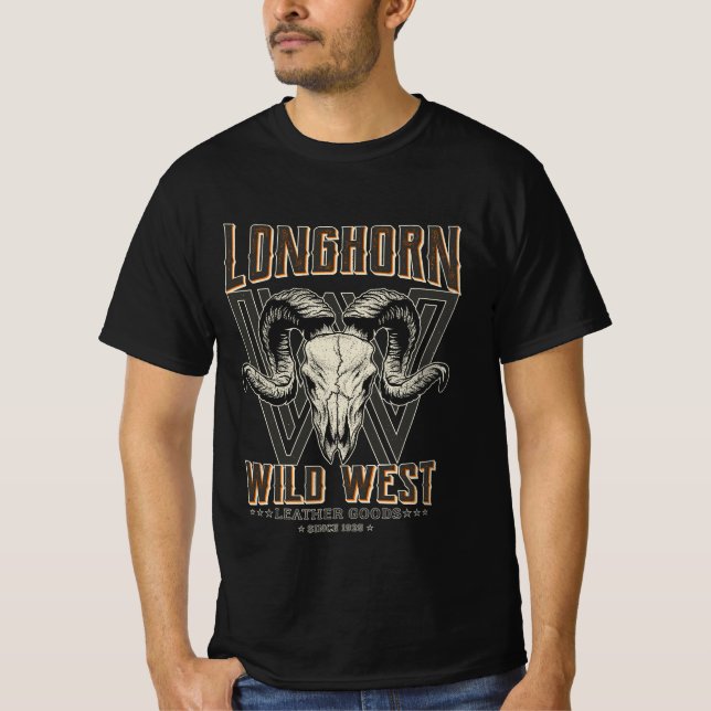Wild West Leather Goods T-Shirt (Front)