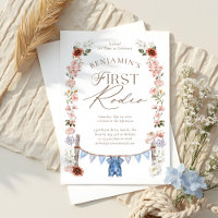 Wild West Little Cowboy First Rodeo 1st Birthday