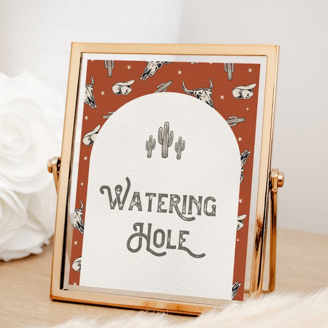 Wild West Party | Watering Hole Sign (Creator Uploaded)