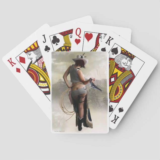 Wild West Playing Cards (Back)