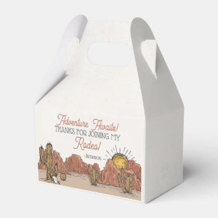 Wild West Rodeo Birthday Party Favour Box