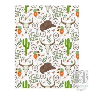 Wild West Scrapbook Paper