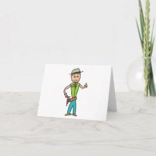 Wild West Sheriff Card