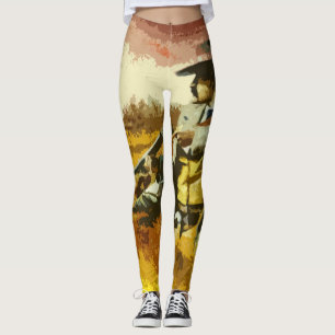 Wild West Shoot Out Leggings