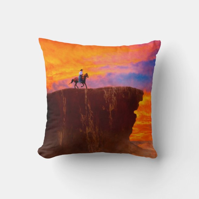 Wild West Sunsets Cushion (Front)