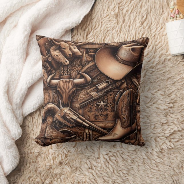 Wild West Treasures Cushion (Blanket)