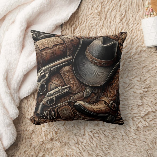 Wild West Treasures Cushion (Blanket)