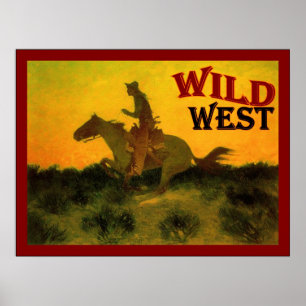 Wild West ~ Vintage Poster