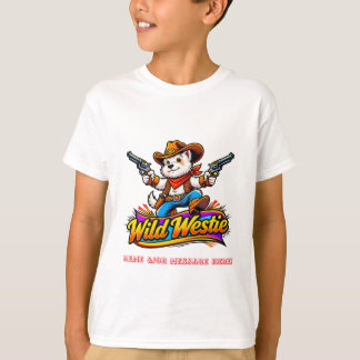 Wild Westie Cowboy West Highland Terrier T-Shirt