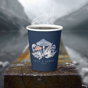 Wild & Whimsical Motif Wedding ID1110 Paper Cups