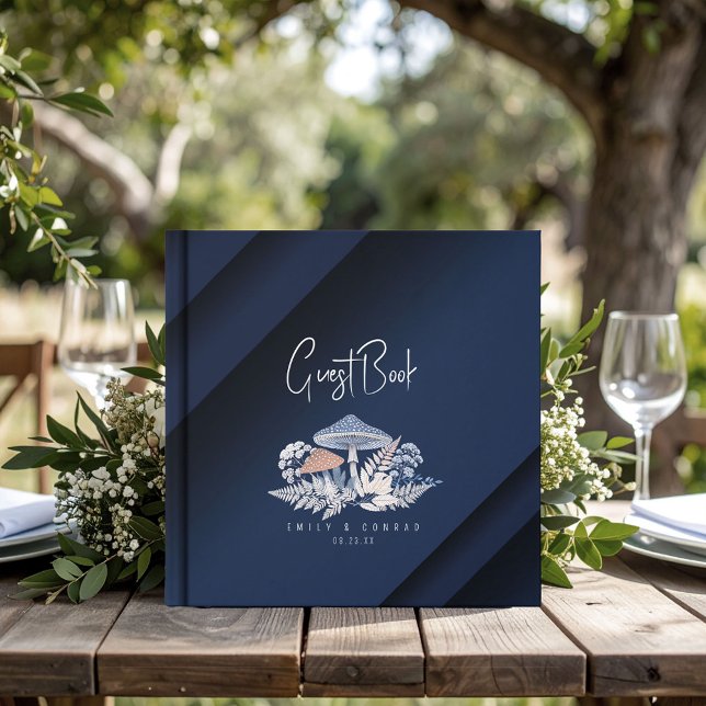 Wild & Whimsical Wedding Motif ID1110 Invitation Guest Book (Creator Uploaded)