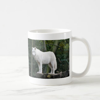 Wild White Wolf Coffee Mug