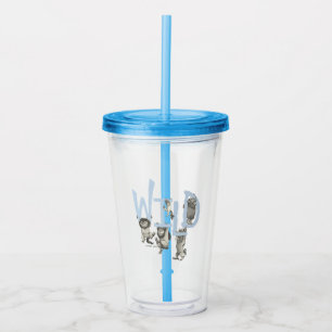 WILD   Wild Things and Max - Blue Acrylic Tumbler