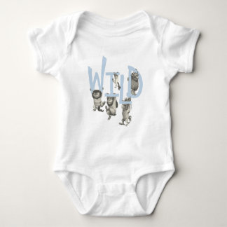 WILD | Wild Things and Max - Blue Baby Bodysuit