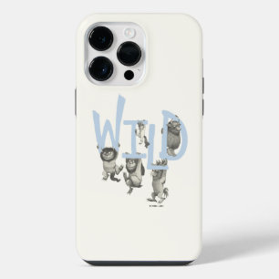 WILD Wild Things and Max - Blue iPhone 14 Pro Max Case