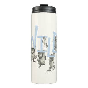 WILD   Wild Things and Max - Blue Thermal Tumbler